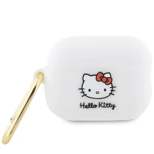 Hello Kitty silikoninis 3D dėklas AirPods Pro 2, baltas image 1