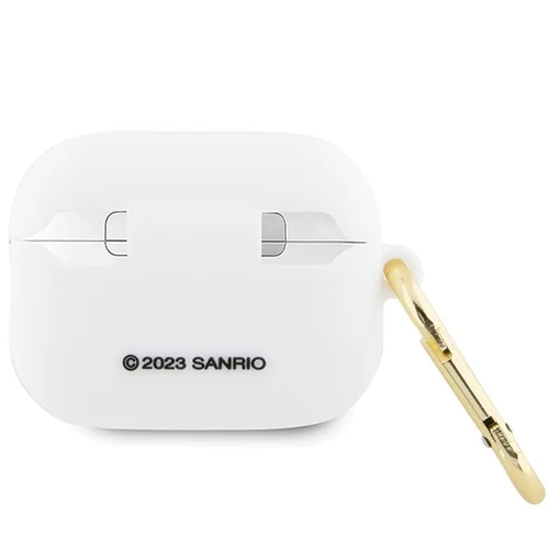 Hello Kitty silikoninis 3D dėklas AirPods Pro 2, baltas image 2