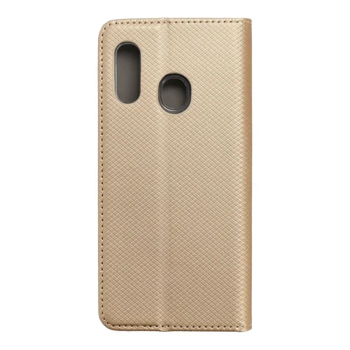 SMART CASE dėklas-knygutė Samsung A20e, auksinis image 2