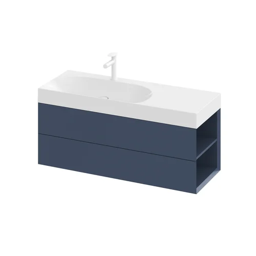 SD Lite 120 D spintelė po praustuvu Deepsea Blue image 1