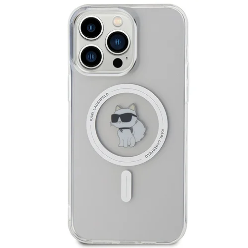 Karl Lagerfeld IML Choupette MagSafe dėklas iPhone 15 Pro Max, skaidrus image 3