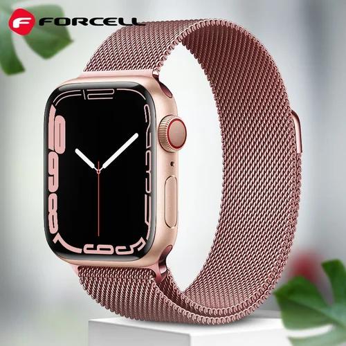Forcell F-Design FA03 apyrankė Apple Watch 38/40/41 mm, rožinė auksinė image 2