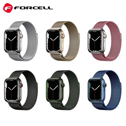 Forcell F-Design FA03 apyrankė Apple Watch 38/40/41 mm, rožinė auksinė image 3