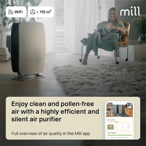 Mill Silent Pro APSILENT oro valytuvas, baltas image 3