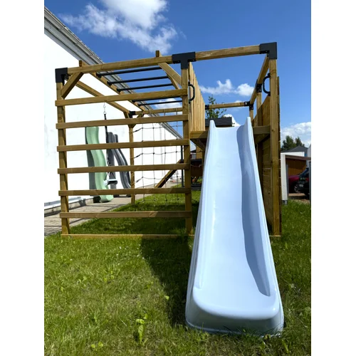 Pastelinė mėlyna čiuožykla 220 cm image 3