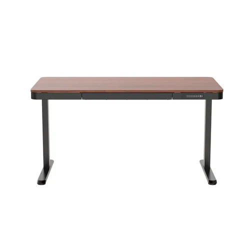 ACTIVEJET ET119S elektrinis stalas 120 × 60 cm, juodas/šviesiai rudas image 2