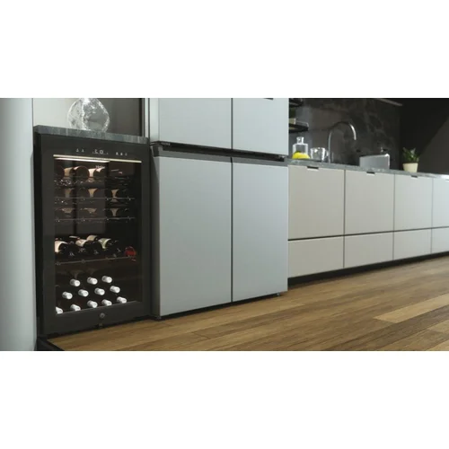 Haier Wine Bank 50 Serie 3 HWS49GAE vyno šaldytuvas, 49 butelių, juodas image 3