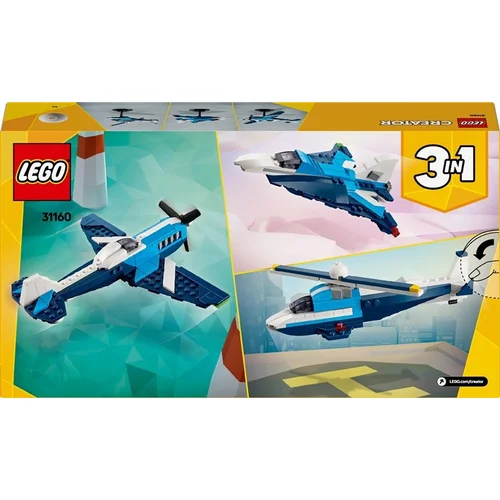 LEGO® Creator 3in1 Aircraft: Race Plane 31160, 178 vnt. image 2