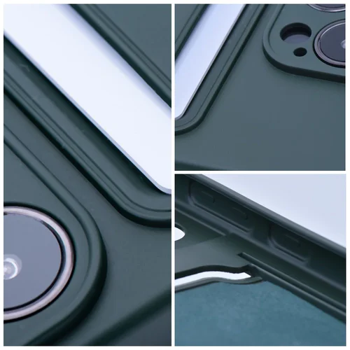 Xiaomi Redmi 13C / POCO C65 žalias silikoninis kortelių dėklas image 3