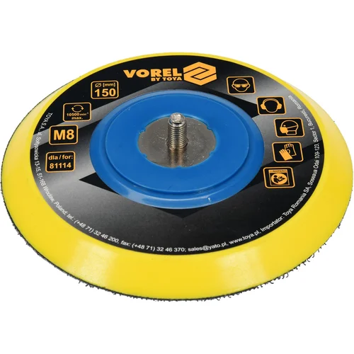 VOREL 81115 Velcro padas, 150 mm, 6 mm image 1