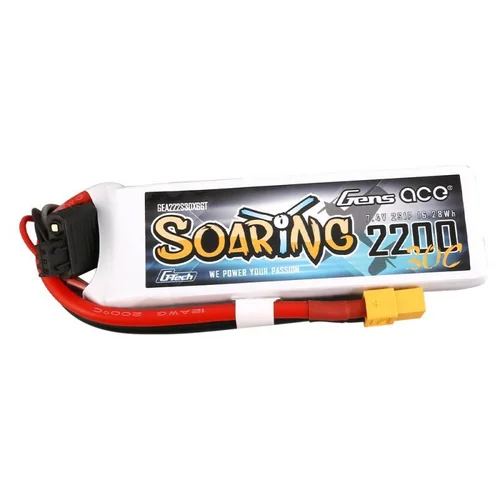 Gens Ace G-Tech Soaring 2200 mAh 7,4 V akumuliatorius image 3