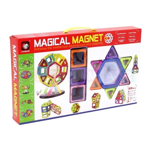 Xinbida Konstruktorius Magical Magnet, 52 vnt. image 1
