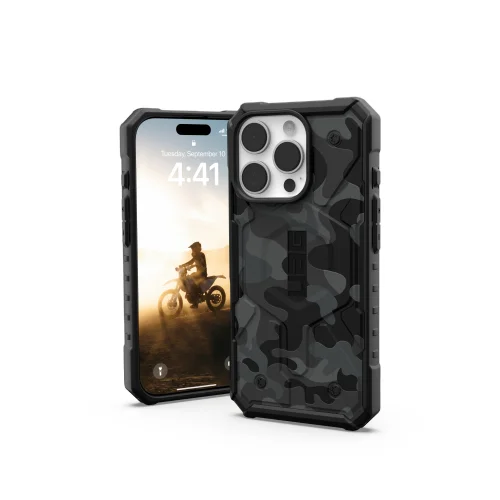 UAG Pathfinder SE MagSafe dėklas iPhone 16 Pro, pilkas image 3