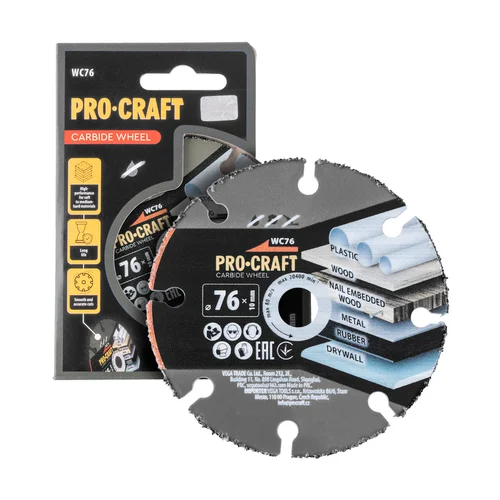 Karbidinis pjovimo diskas ProCraft WC76 image 1