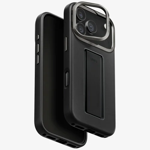 UNIQ Heldro Pro Magclick įkrovimo dėklas iPhone 17 Pro, juodas image 1