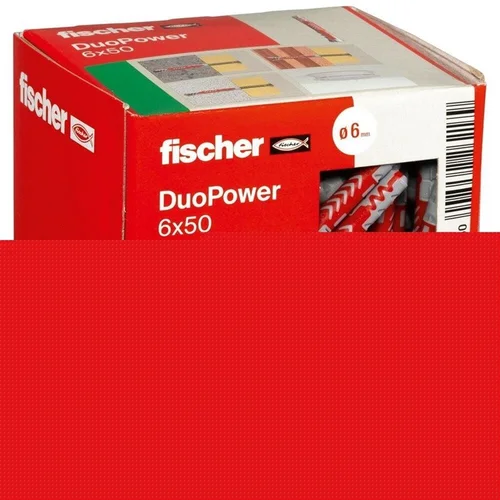 Fischer DuoPower dvikomponentis kaištis 6x50 mm, 100 vnt. image 2