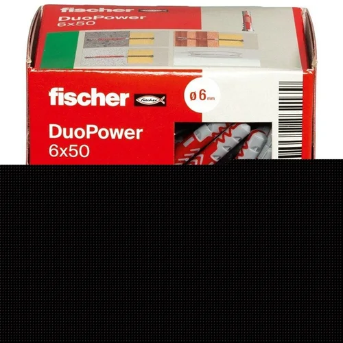 Fischer DuoPower dvikomponentis kaištis 6x50 mm, 100 vnt. image 3