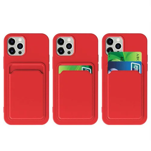 iPhone 12 Pro silikoninis dėklas, raudonas image 3