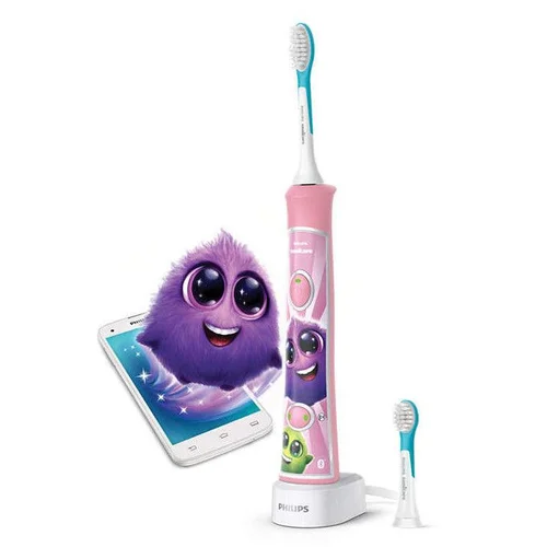 Philips Sonicare HX6352/42 elektrinis dantų šepetėlis, rožinis image 2