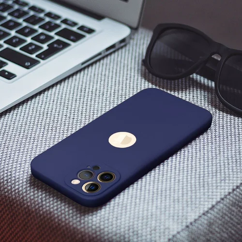 Minkštas dėklas iPhone 17 Pro Max, tamsiai mėlynas image 3
