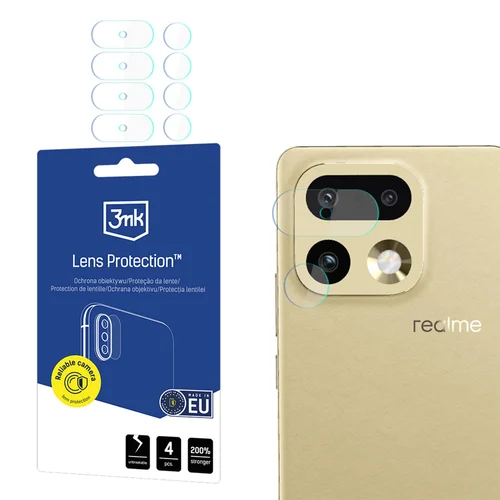 3mk Lens Protection Hybrid Glass, Realme 16 Pro 5G image 1