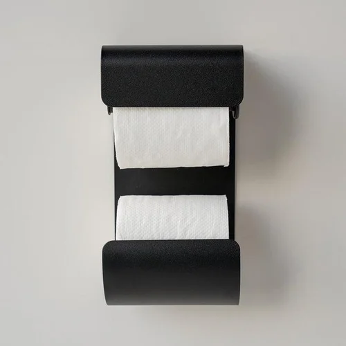 Sealskin BRIX laikiklis WC popieriui, Juodas image 3
