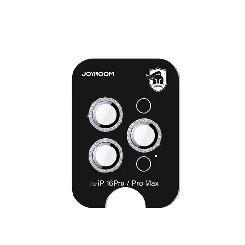 Joyroom JR-MSJ0308 objektyvų apsauginis stiklas iPhone 16 Pro/Pro Max, sidabrinis image 1
