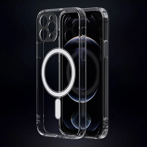 Clear Mag Cover dėklas iPhone 12 Pro, MagSafe, skaidrus image 3
