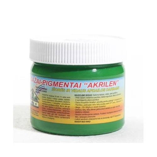AKRILEN VD-AK-111 akriliniai dažai, 120 ml, žali image 1