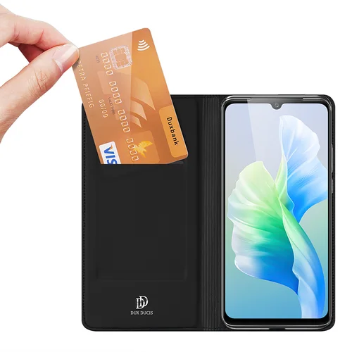 Dux Ducis Skin Pro dėklas Vivo V23e, juodas image 1