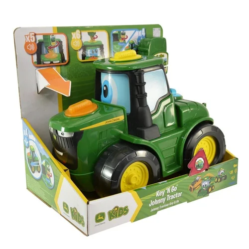 Žaislinis traktorius John Deere KEY N GO JOHNNY 47500 image 3