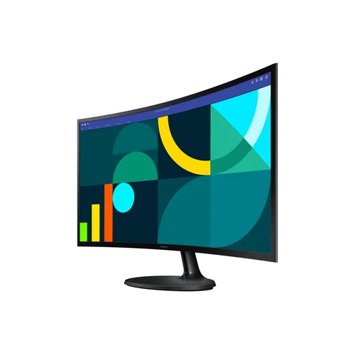 Samsung S36GD 27 col. Full HD lenktas monitorius image 2