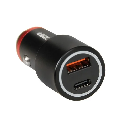 iBox ICC20 automobilinis įkroviklis 60 W, juodas image 1