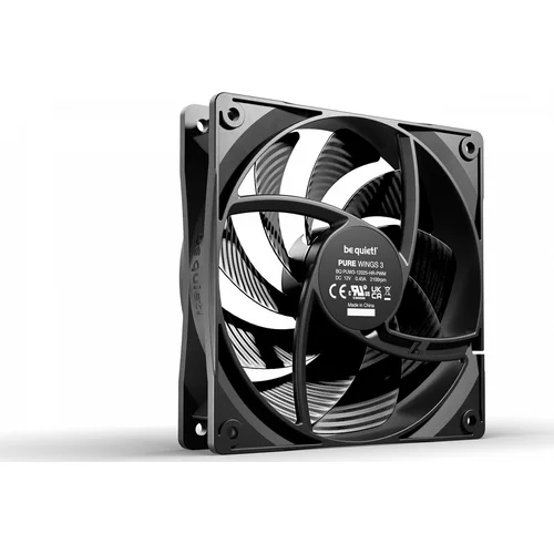 Be Quiet! Pure Wings 3 120 mm PWM ventiliatorius image 2