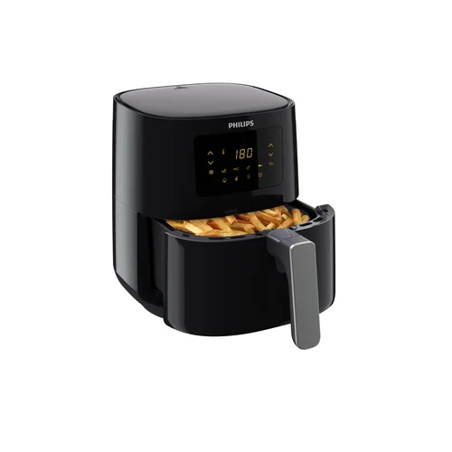 Philips Essential HD9252/70 karšto oro keptuvė 4,1 l, juoda ir sidabrinė image 3