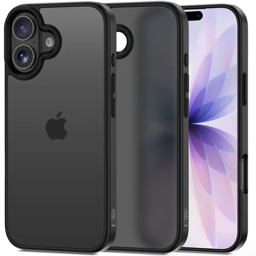 Tech-Protect MagMat dėklas iPhone 17, matinė juoda image 1