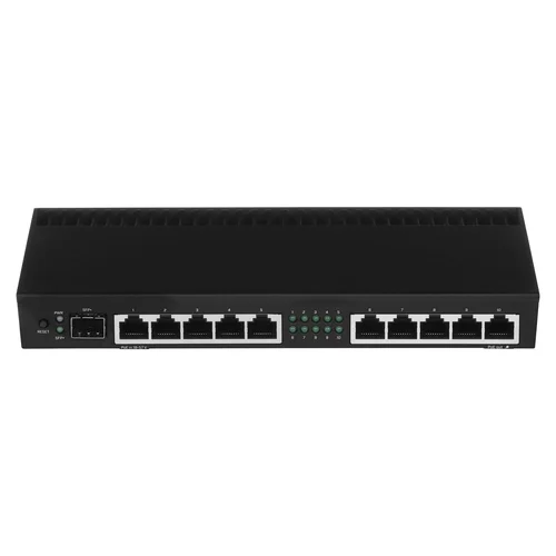 MikroTik RB4011IGS+RM maršrutizatorius, 10 prievadų image 2