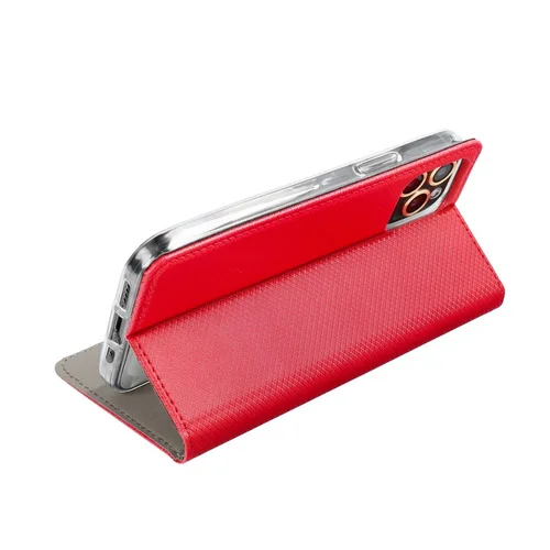 SMART CASE knyginis dėklas HONOR 200 Lite, raudonas image 3