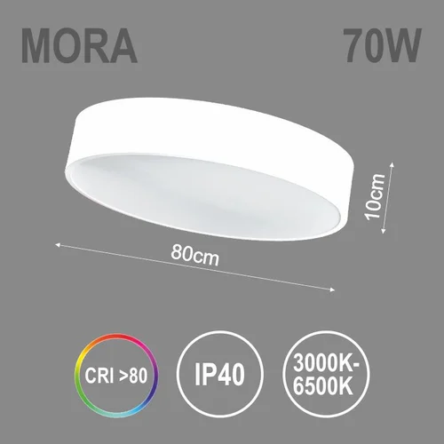 TOPE MORA 70 W LED kabamasis šviestuvas image 3