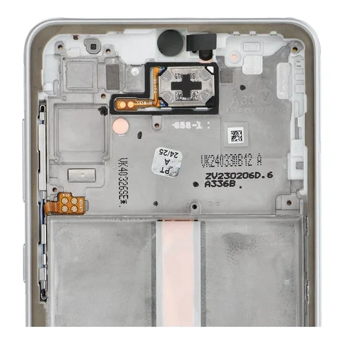 Samsung A33 5G A336B LCD ekrano serviso paketas, baltas image 2