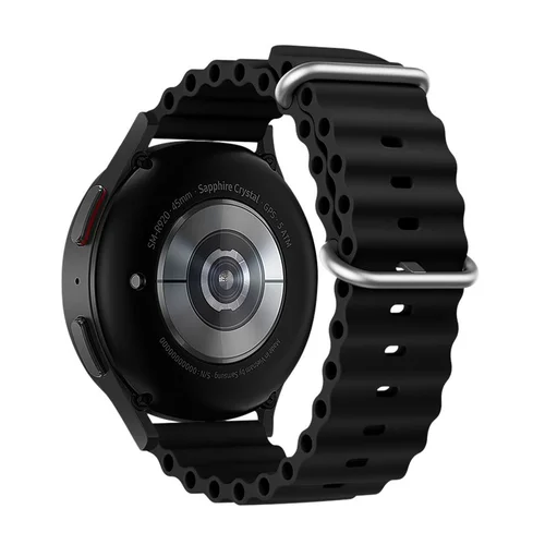 Forcell F-Design FS01 22 mm juodas dirželis Samsung laikrodžiui image 1