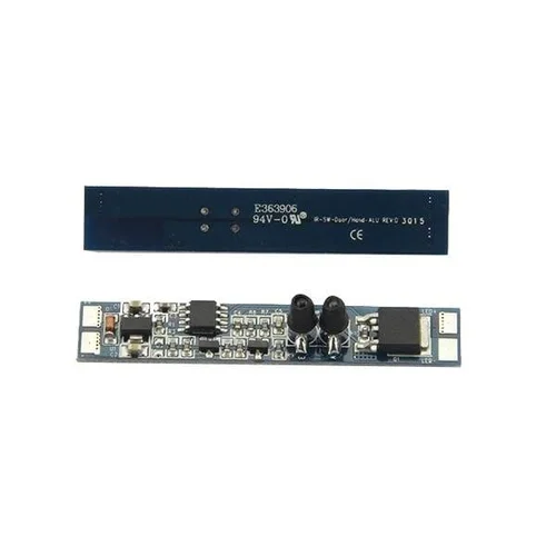 LED juostos valdiklis montuojamas į profilį PROF-DIM-IR2/BL image 2
