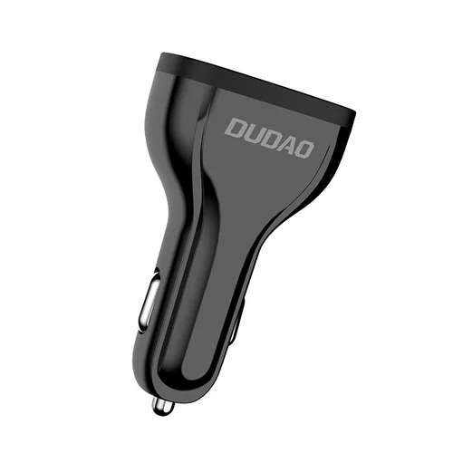 Dudao R7S automobilinis įkroviklis 18 W, 3 USB, baltas image 3