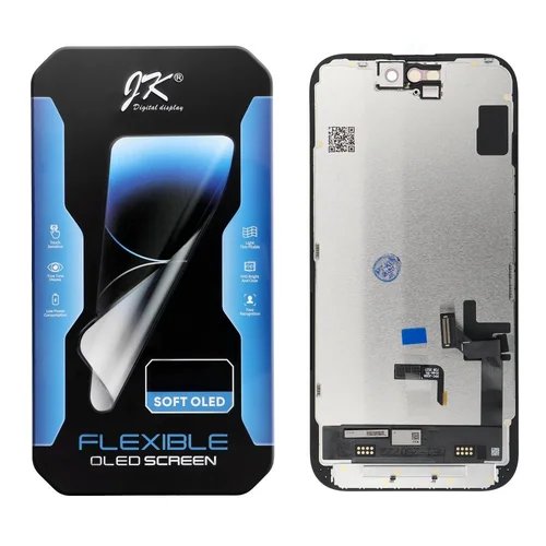 JK iPhone 15 Hard OLED ekranas su IC pakeitimu image 1