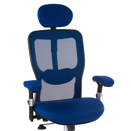 CorpoComfort BX-4147 mėlyna biuro kėdė image 2