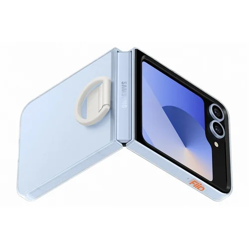 Samsung Galaxy Flip 6 skaidrus silikoninis dėklas image 3