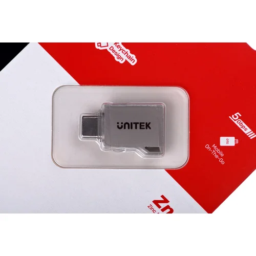 UNITEK A1025GNI USB-C–USB-A 3.1 Gen 1 adapteris image 3