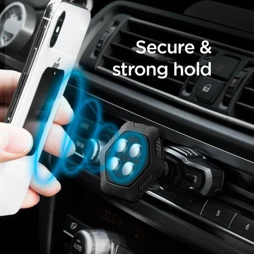 Spigen QS24 magnetinis laikiklis CD lizdui, juodas image 3