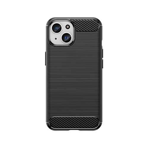 Carbon Case dėklas iPhone 15, juodas image 1