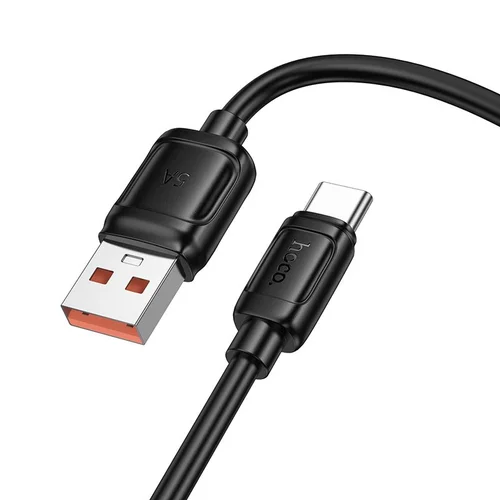 Hoco X115 USB-A į USB-C laidas 100 W, 1 m, juodas image 1